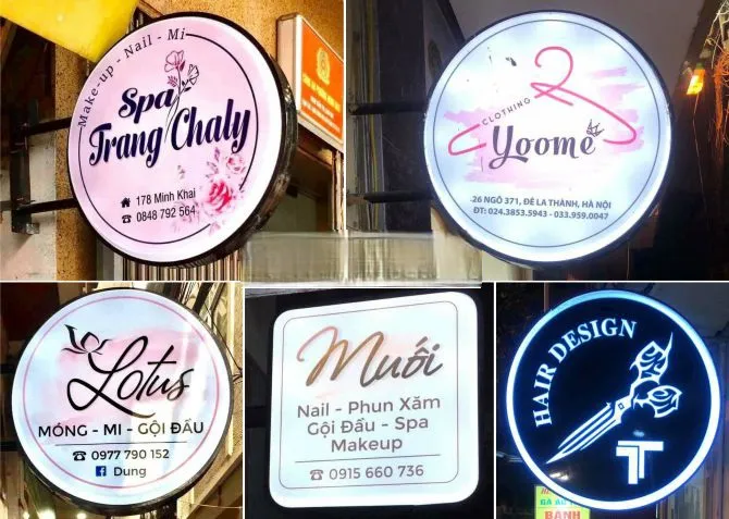 Bảng giá làm biển vẫy mica tại Làm Bảng Hiệu Co