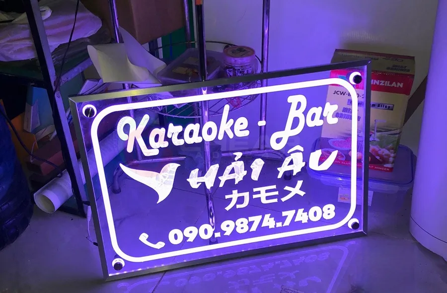 Biển led karaoke