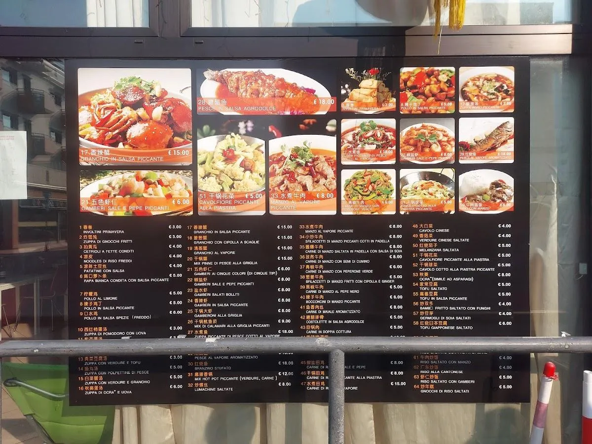 Biển led menu