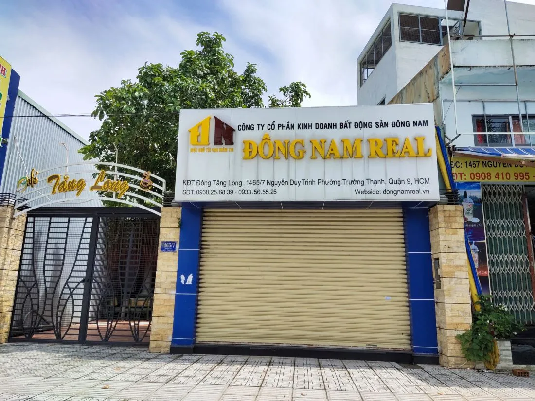 Dịch vụ làm bảng hiệu công ty bất động sản    