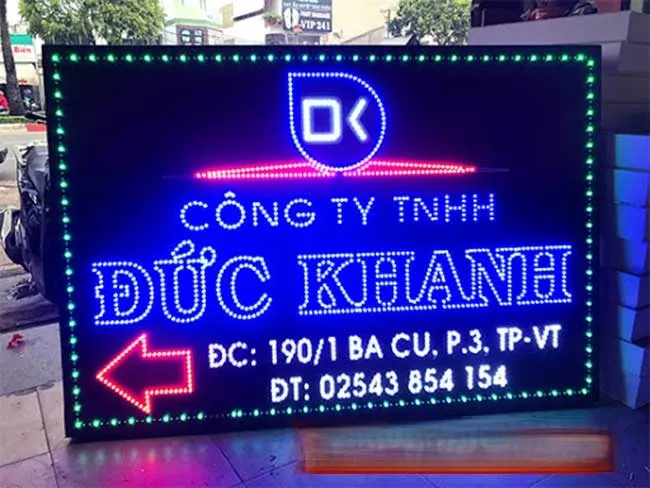 Dịch vụ làm biển led quảng cáo của Làm Bảng Hiệu Co