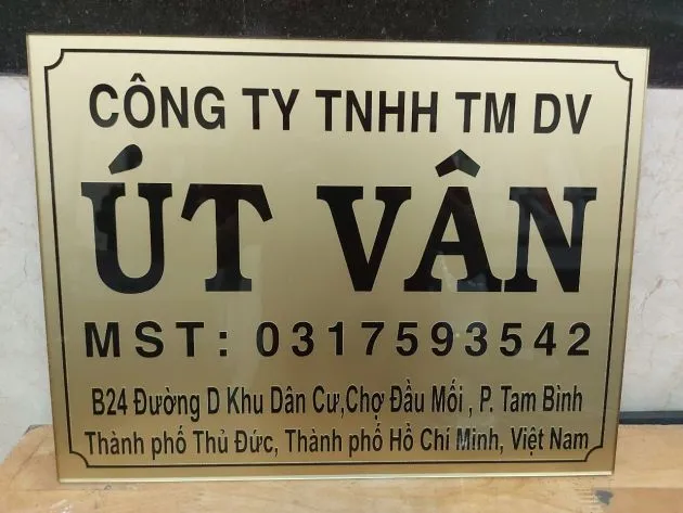 Quy trình đặt làm biển tên công ty tại Làm Bảng Hiệu Co