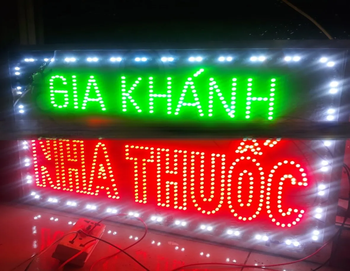 Quy trình làm biển led quảng cáo chuyên nghiệp tại Làm Bảng Hiệu Co