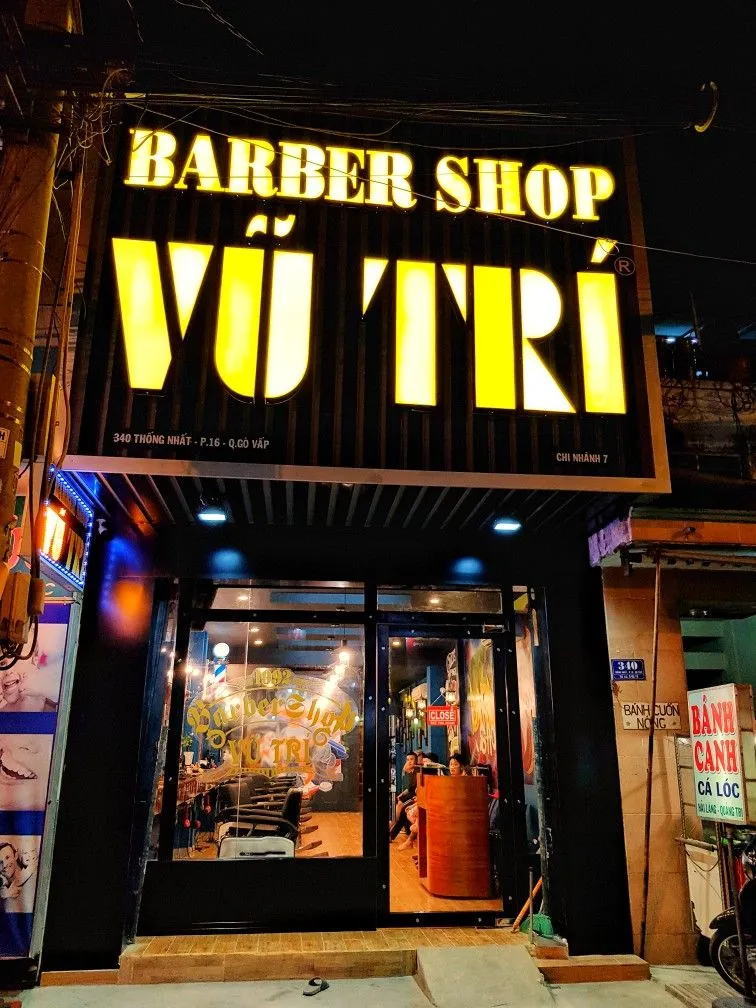 Biển quảng cáo barber shop