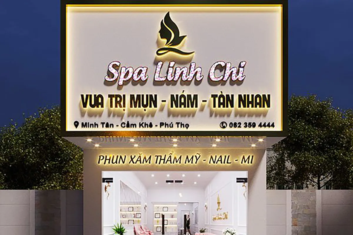 Bảng hiệu spa massage
