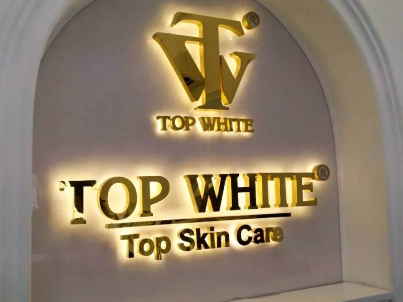 Một số công trình Chữ Nổi Led Hắt Sáng Chân tiêu biểu của Làm Bảng Hiệu Co