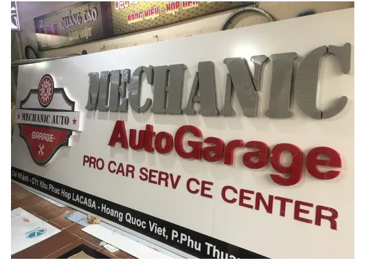 Làm Bảng Hiệu Co cam kết mang đến dịch vụ làm chữ nổi nhưng không hề giảm chất lượng