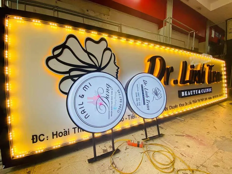 Làm Bảng Hiệu Co tự hào mang đến quy trình thiết kế biển quảng cáo nail chuyên nghiệp