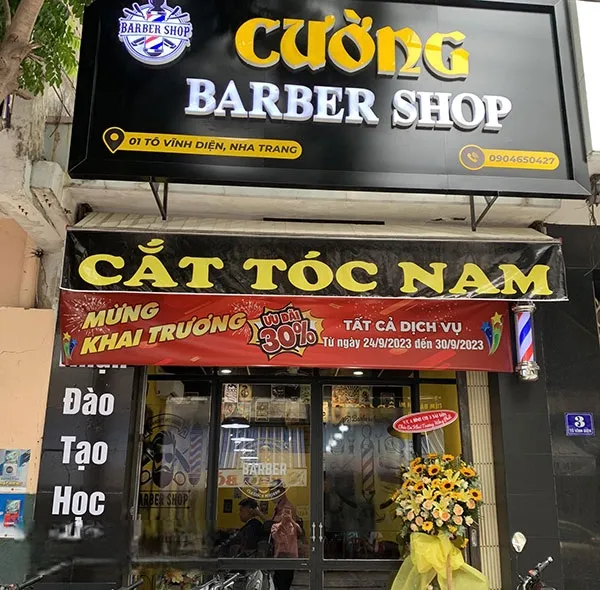 Làm Bảng Hiệu Co cam kết cung cấp dịch vụ làm biển quảng cáo barber shop    