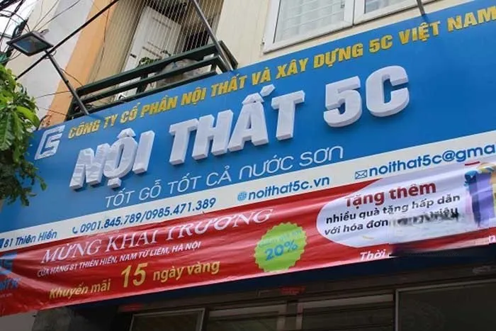 Làm Bảng Hiệu Co tạo ra những mẫu biển quảng cáo nội thất đẹp vừa thu hút ánh nhìn vừa phản ánh đúng bản sắc thương hiệu của khách hàng