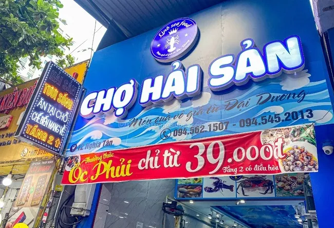 Làm Bảng Hiệu Co cung cấp dịch vụ chụp ảnh sản phẩm chuyên nghiệp kết hợp với thiết kế biển quảng cáo hải sản