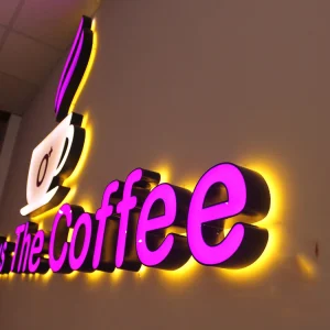 Chữ nổi quảng cáo – chữ nổi 3D – thi công chữ nổi theo yêu cầu