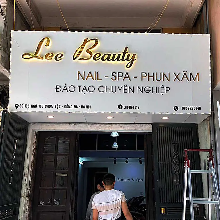 Bảng hiệu tiệm nail – biển nail – bảng hiệu tiệm làm móng - Ảnh 6