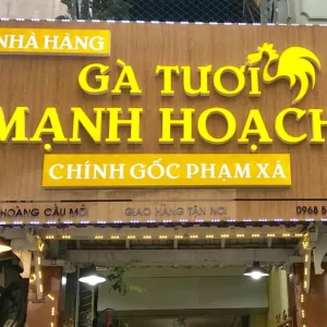 Bảng hiệu quán nhậu – biển hiệu quán nhậu – thiết kế theo không gian quán