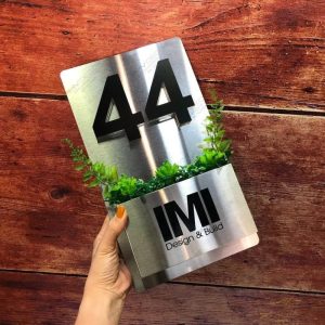 Biển số nhà – làm số nhà theo yêu cầu – chất liệu mica/alu/inox