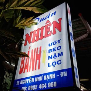 Biển vẫy – bảng vẫy quảng cáo – biển treo gắn tường