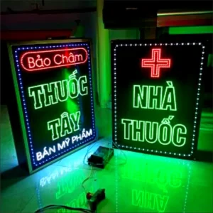 Biển vẫy LED – bảng vẫy đèn LED – biển hiệu sáng rõ