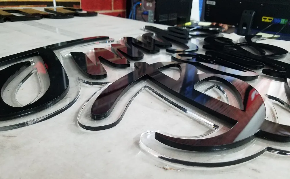 Chữ mica quảng cáo – chữ mica cắt CNC – chữ mica nổi - Ảnh 5