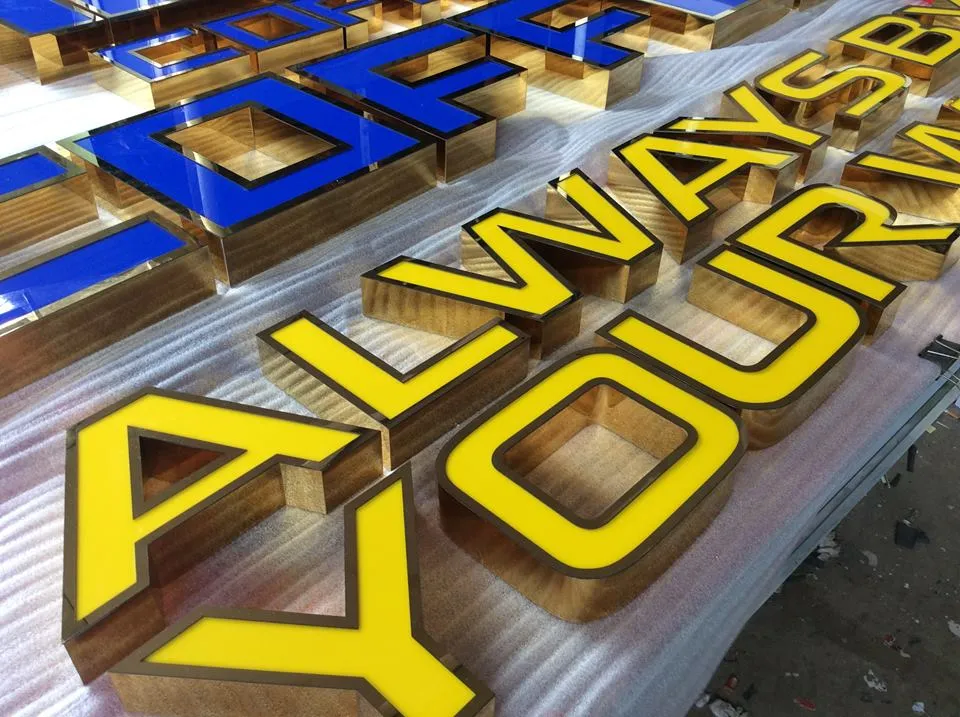 Chữ mica quảng cáo – chữ mica cắt CNC – chữ mica nổi - Ảnh 3