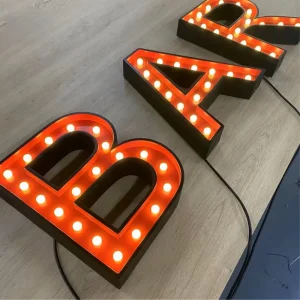 Chữ Alu quảng cáo – chữ Alu cắt CNC – chữ Alu làm biển hiệu