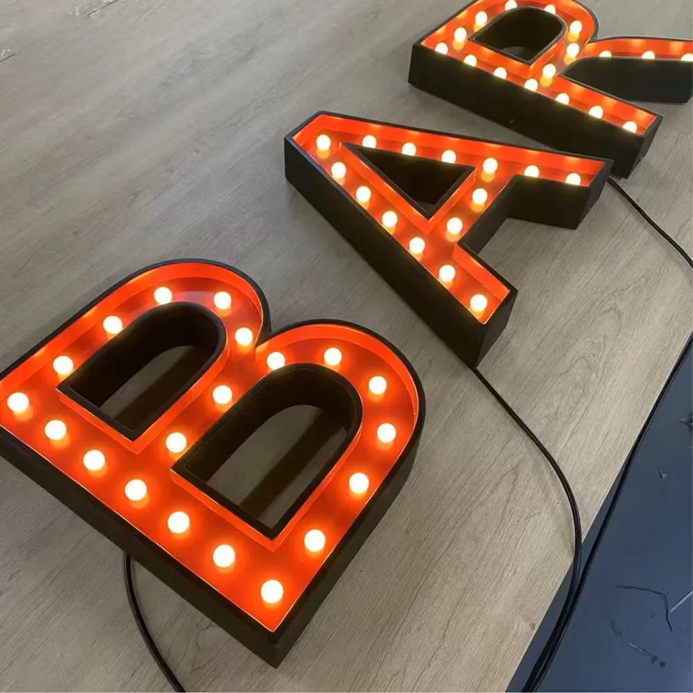 Chữ Alu quảng cáo – chữ Alu cắt CNC – chữ Alu làm biển hiệu