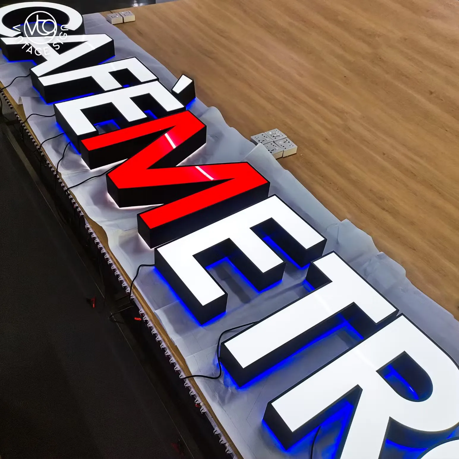 Chữ Alu quảng cáo – chữ Alu cắt CNC – chữ Alu làm biển hiệu - Ảnh 12