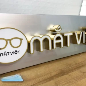 Chữ inox quảng cáo – chữ inox cắt laser – chữ inox 3D