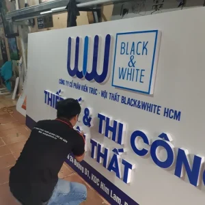 Chữ nổi Alu – chữ Alu 3D – biển chữ Alu cắt laser