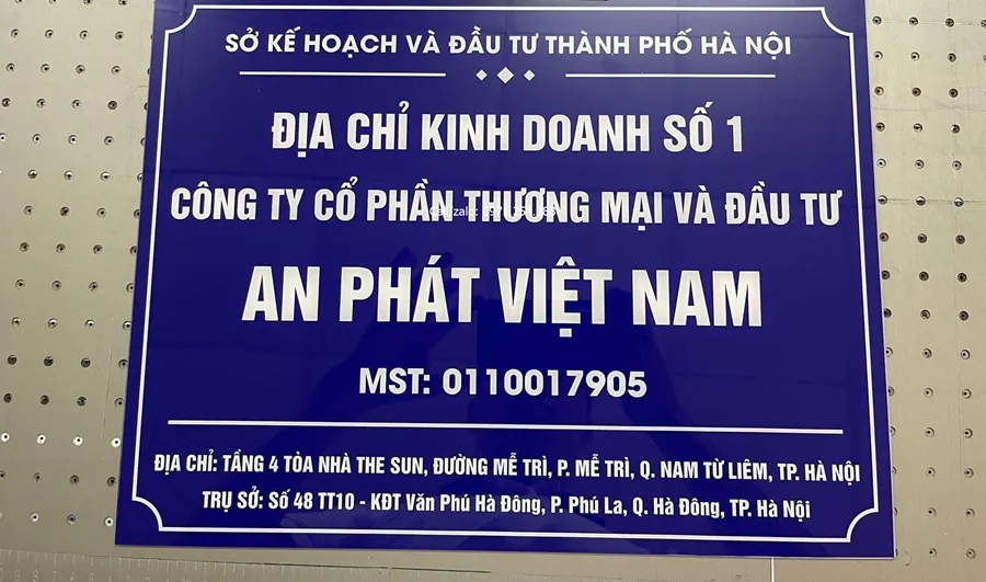 Biển công ty mica – bảng hiệu mica – thiết kế theo kích thước - Ảnh 5