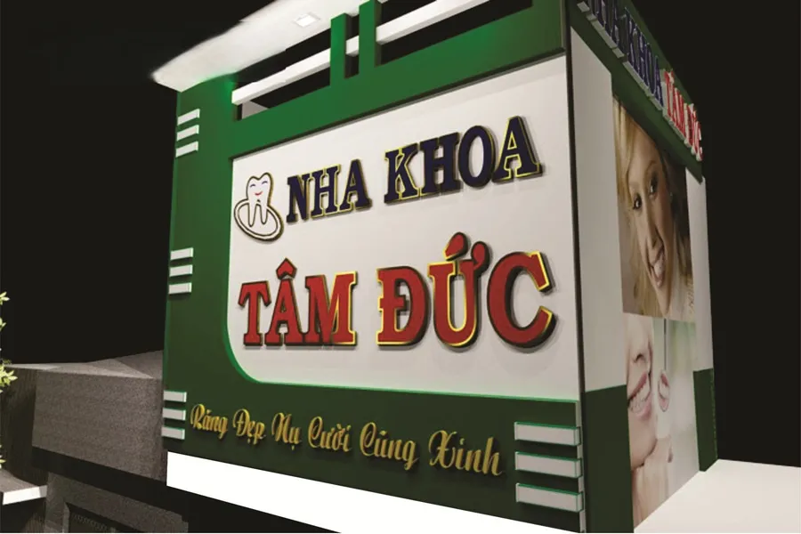 Biển quảng cáo nha khoa – bảng hiệu phòng khám nha khoa – thiết kế và thi công - Ảnh 6