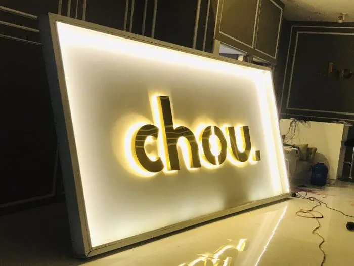 Chữ inox hắt sáng chân – chữ inox gắn LED chân – chữ inox 3D - Ảnh 3