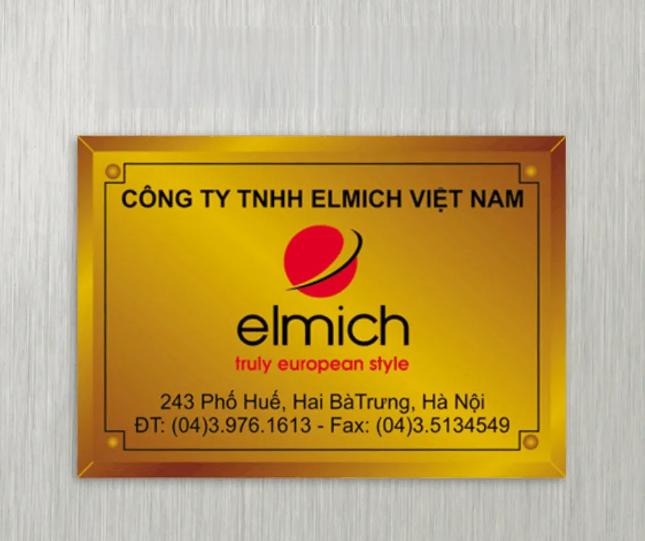 Biển tên công ty – bảng tên văn phòng – biển tên treo tường - Ảnh 6