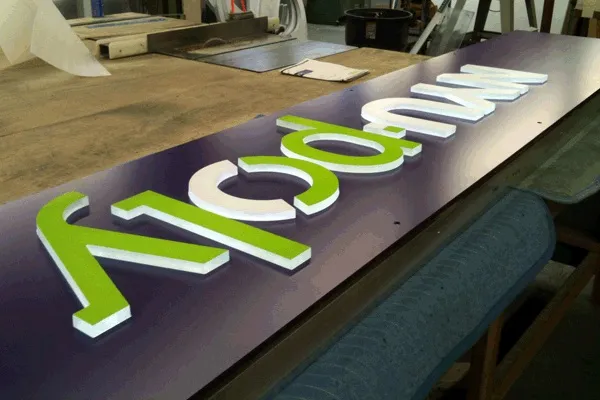 Chữ Alu quảng cáo – chữ Alu cắt CNC – chữ Alu làm biển hiệu - Ảnh 3