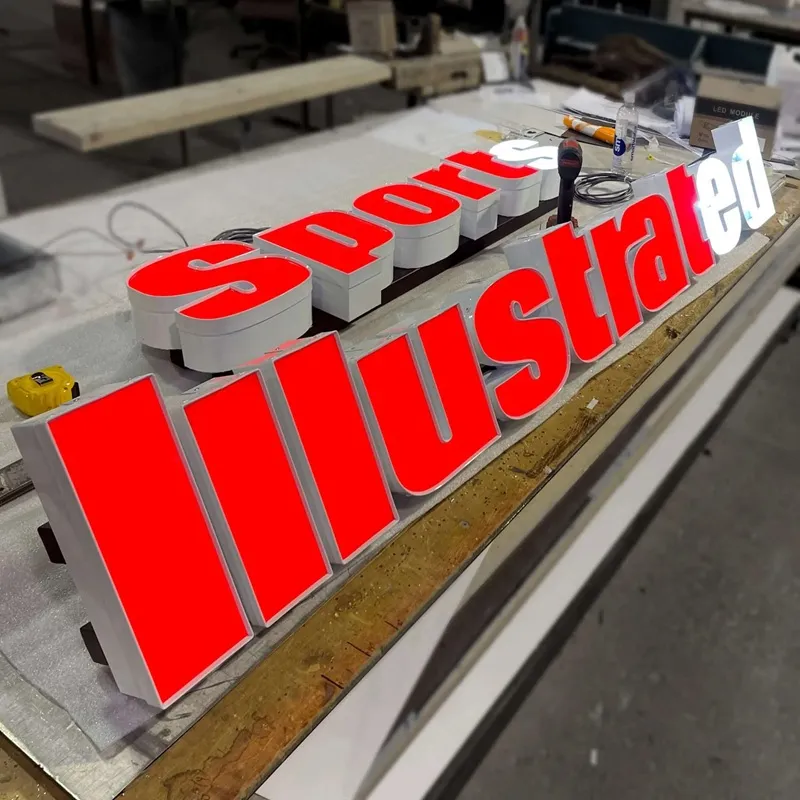 Chữ Alu quảng cáo – chữ Alu cắt CNC – chữ Alu làm biển hiệu - Ảnh 2