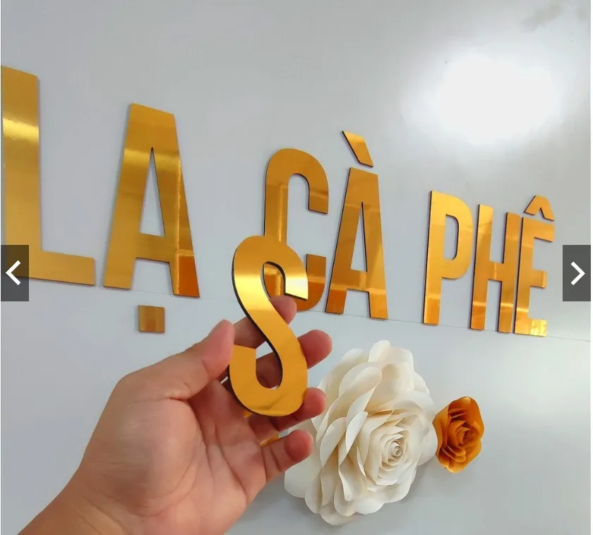 Chữ nổi Alu – chữ Alu 3D – biển chữ Alu cắt laser - Ảnh 5