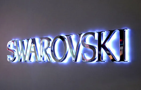 Chữ inox hắt sáng chân – chữ inox gắn LED chân – chữ inox 3D - Ảnh 6