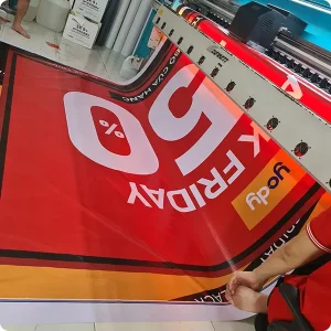 In bạt không gân – bạt PP sắc nét – in bạt trong nhà