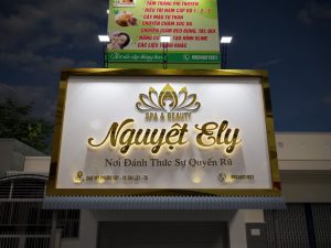 Khám phá bí quyết sở hữu biển hiệu hái ra tiền cho cửa hàng & spa của bạn