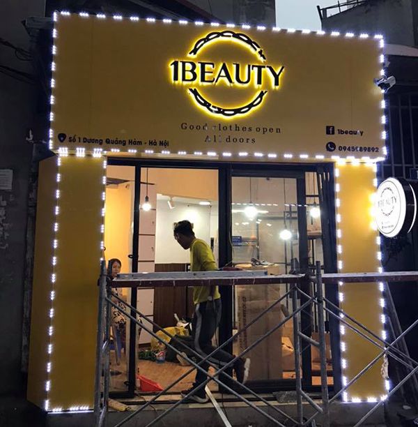 Báo Giá Và 50 Mẫu Biển Hiệu Quảng Cáo Đẹp Không Thể Tin Nổi. mau bien quang cao dep 50