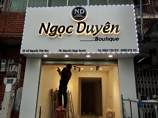 Báo Giá Và 50 Mẫu Biển Hiệu Quảng Cáo Đẹp Không Thể Tin Nổi. mau bien quang cao dep 45