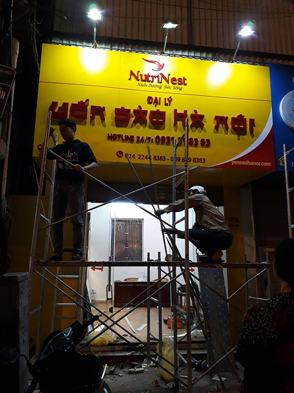 Báo Giá Và 50 Mẫu Biển Hiệu Quảng Cáo Đẹp Không Thể Tin Nổi. mau bien quang cao dep 37