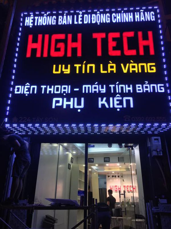 Báo Giá Và 50 Mẫu Biển Hiệu Quảng Cáo Đẹp Không Thể Tin Nổi. bien quang cao cua hang dien thoai 1