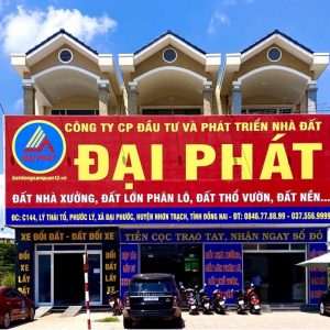 Mẫu Bảng Hiệu Công Ty Bất Động Sản Đẹp, Chuyên Nghiệp