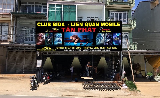 Mẫu Bảng Hiệu Bida Đẹp, Phong Cách Hiện Đại - Ảnh 5