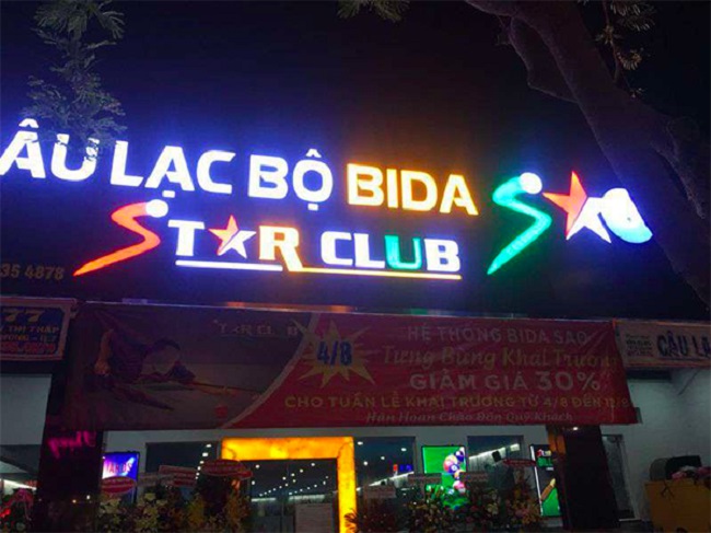 Mẫu Bảng Hiệu Bida Đẹp, Phong Cách Hiện Đại - Ảnh 8