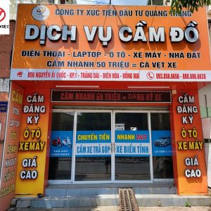 Mẫu Biển Hiệu Quảng Cáo Cầm Đồ Đẹp, Ấn Tượng