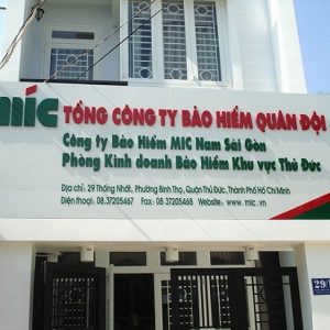 Mẫu Biển Quảng Cáo Công Ty Đẹp, Bền, Sang Trọng