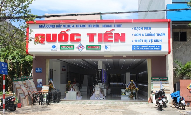 Mẫu Bảng Hiệu Cửa Hàng Vật Liệu Xây Dựng Đẹp