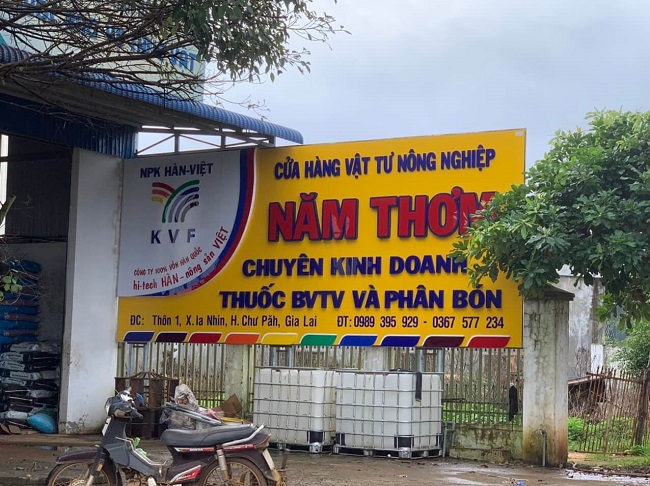 Mẫu Bảng Hiệu Cửa Hàng Vật Tư Nông Nghiệp Đẹp, Thu Hút