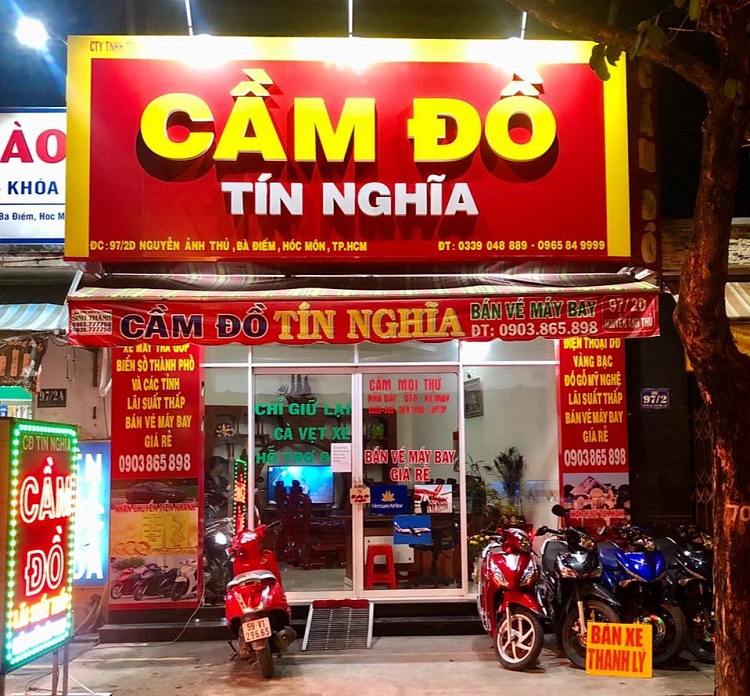 Mẫu Biển Hiệu Quảng Cáo Cầm Đồ Đẹp, Ấn Tượng - Ảnh 5